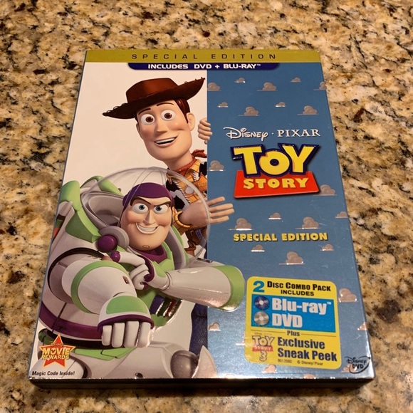 Toy Story Blu-ray and DVD - Picture 1 of 2
